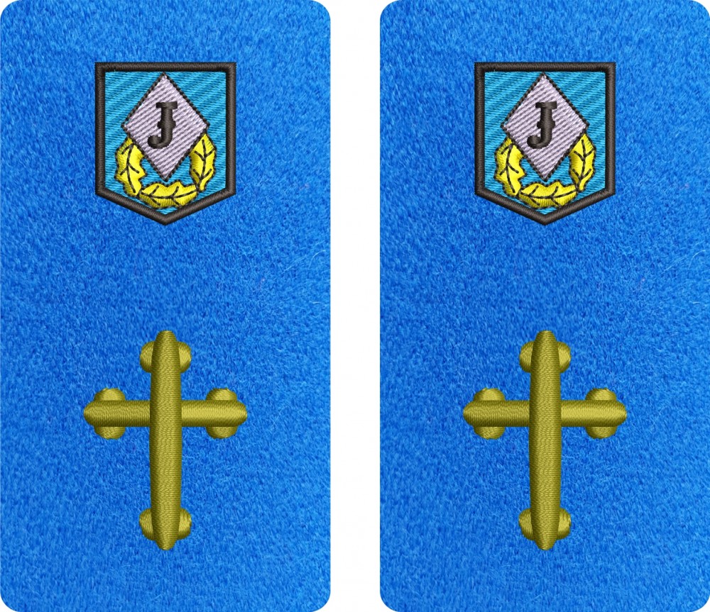 GRADE JANDARMI PREOT LOCOTENENT COLONEL (ASIMILAT) - CRESTIN ORTODOX